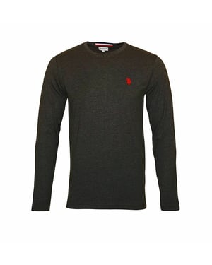 U.S. Polo Assn. Langarmshirts in Anthrazit