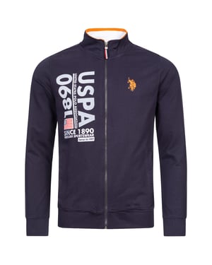 U.S. Polo ASSN. Sweatjacke in Grau
