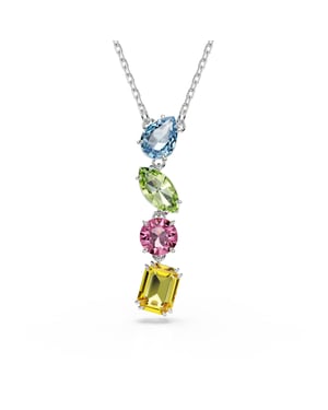 Swarovski 'Gema' Damen Halskette aus Metalllegierung - Silber 5692421