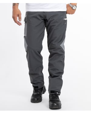 Rock Creek Softshellhose Dunkelgrau