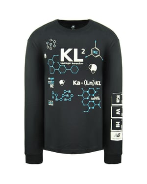 Neue Balance KL2 -Elemente des Spiels Langarm Dunkelgrau Herren Top MT03596 PHM