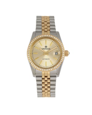 Königin Constance Automatik-Armbanduhr mit Datum