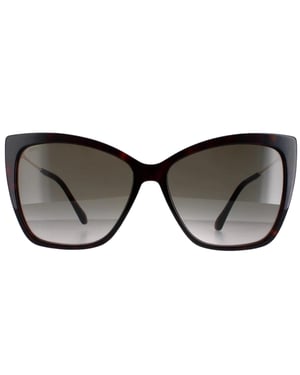 Jimmy Choo Seba 086 HA Braune Sonnenbrille