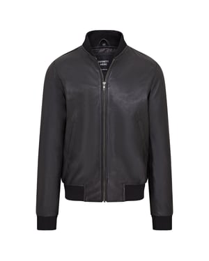 MA-1 Varsity Bomberjacke aus weichem Leder f�r Herren