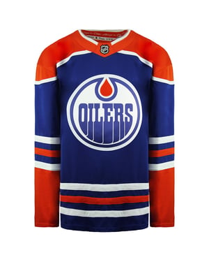 Fanatiker NHL Edmonton Oilers Hockey Trikot