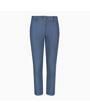 Blaue Denim Style Baumwollhosen
