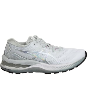 Asics Gel-Nimbus 23 Platinum Damen-Laufschuhe in Weiß