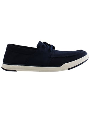 Clarks Schritt Isle Basis Herren Navy Schuhe