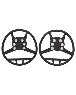 Trespass Gripz Non Slip Traktion Hilfe Eis Greifer (schwarz)