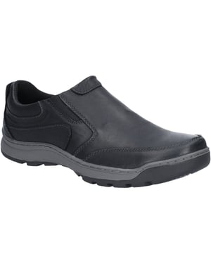 Hush Puppies Herren Jasper Slip On gepolsterte Speicher Schaumstoff Trainer