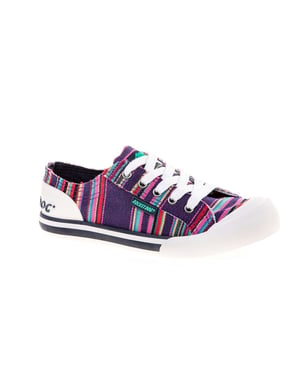 Rocket Dog Womens Jazzin Canvas Aloe Lace Up Turnschuhe