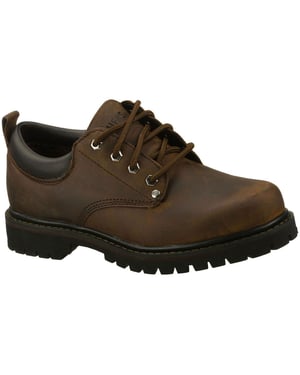Skechers Herren Tom Cats Lace Up gepolsterte dicke Leder Oxford Schuhe