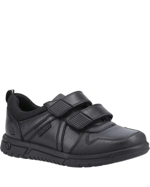 SPENCER Jungen Leder-Schulschuhe Schwarz