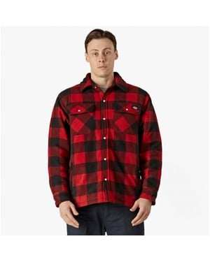 Dickies PORTLAND Herren Shirtjacke Rot