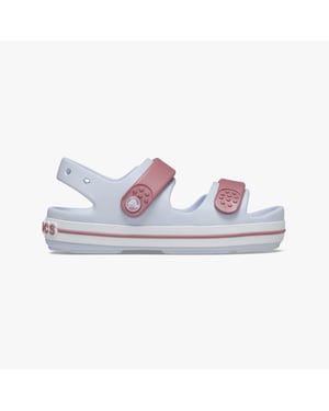 209424-5AH TODDLER CROCBAND CRUISER Kinder Sandalen Traumlandschaft/Cassis