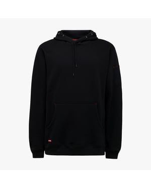 Hard Yakka GEBÜRSTETER FLEECE Herren Sweatshirt Schwarz