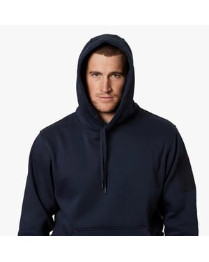Hard Yakka GEBEATETE FLEECE Herren Sweatshirt Marineblau