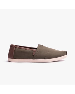 ALPARGATA Herren Espadrilles Dunkel Salbeigrün