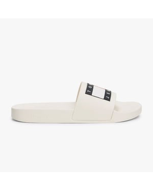 TJ POOL SLIDES Herren-Sandalen Ecru