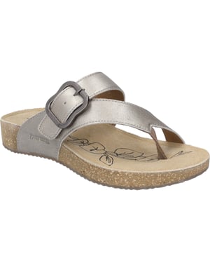 JOSEF SEIBEL Tonga 77 | Zehentrenner für Damen | Weiß Tonga 77, cristal