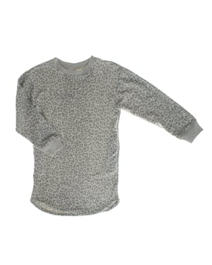 Rundhals Sweatshirtkleid 756387 Mädchen