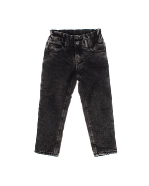 Fleece gefütterte Mom-Jeans 756139 Mädchen