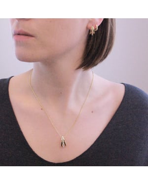 Aurielle Creolen-Sets – Gold und Kristall