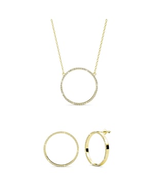 Olina Sets - Gold und Kristall