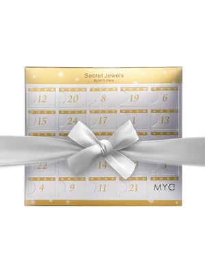 Adventskalender 13 Juwelen und 11 Perlen - Schicksal - Silber und Kristall