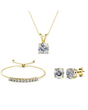 Crystal Mia Sets - Gold und Kristall