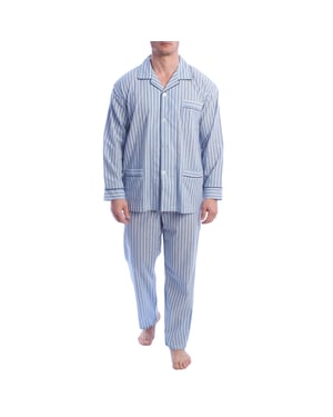 KLP5 Herren Popeline Pyjamas