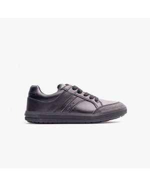 ARZACH Jungen Schnürschuhe Schwarz für die Schule