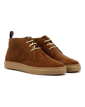 Ben Sherman Parka Herren Wildleder Stiefel In Braun