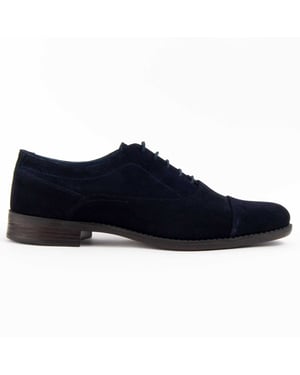 Purapiel Oxford-Schuh Dario Blau