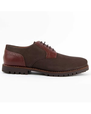 Purapiel Oxford-Schuh Herac3 Braun