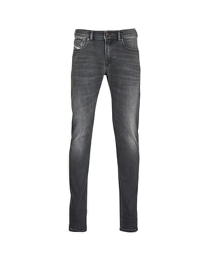 Diesel 1979 Sleenker Jeans aus verblasstem Denim - Grau