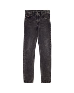 Diesel D-Sark Schwarz verwaschene Jeans