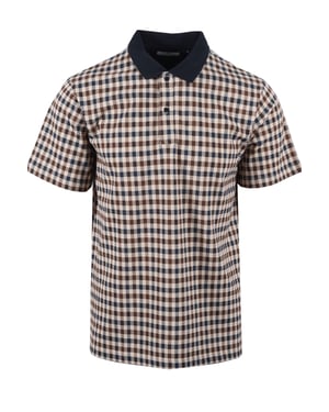 Aquascutum Ikonisches Polo Marine