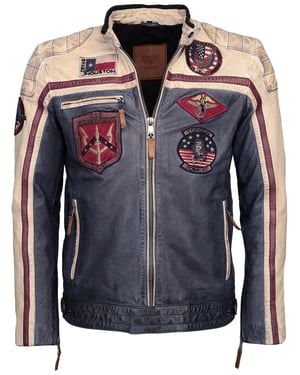 Top Gun Lederjacke TGJ1005