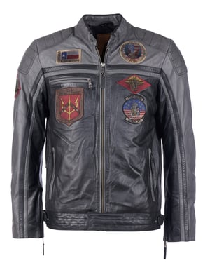Top Gun Lederjacke TGJ1005