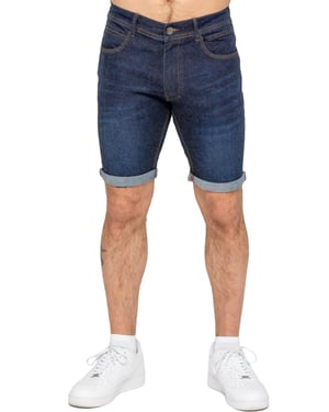 Enzo | Herren Slim Fit Denim Shorts