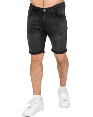 Enzo | Herren Slim Fit Denim Shorts