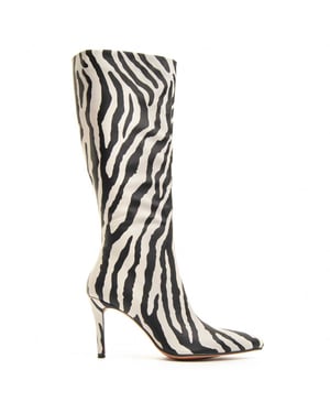 Montevita High Heel Stiefel Animant Weiß