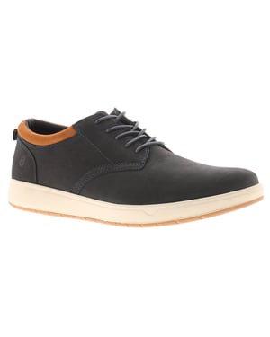 Hush Puppies Herren Schnürschuhe Bowen Nubukleder Marineblau