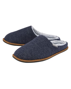 Herren Plüschgefütterte Hausschuhe mit Memory Foam