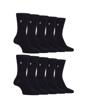 Herren 10er-Pack Bunte Bambussocken