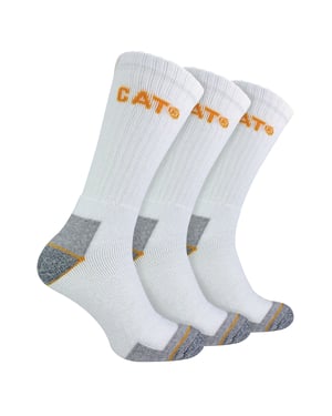 Herren 3er-Pack Echt-Arbeits-Baumwollsocken