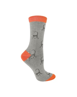 1 Pack Damen Bio-Bambus-Socken mit tierischem Motiv