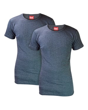 2er-Pack Herren Kurzarm-Thermooberteil für den Winter