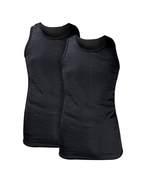 2er-Pack Herren ärmelloses Thermo-Oberteil für den Winter